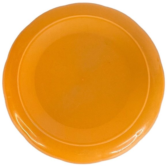 1986 McDonalds Halloween Bucket Orange Pumpkin Happy Meal Pail Hard To Find Face - Picture 7 of 9